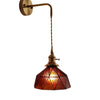 Retro Pastoral Geometric Pattern Wall Lamp