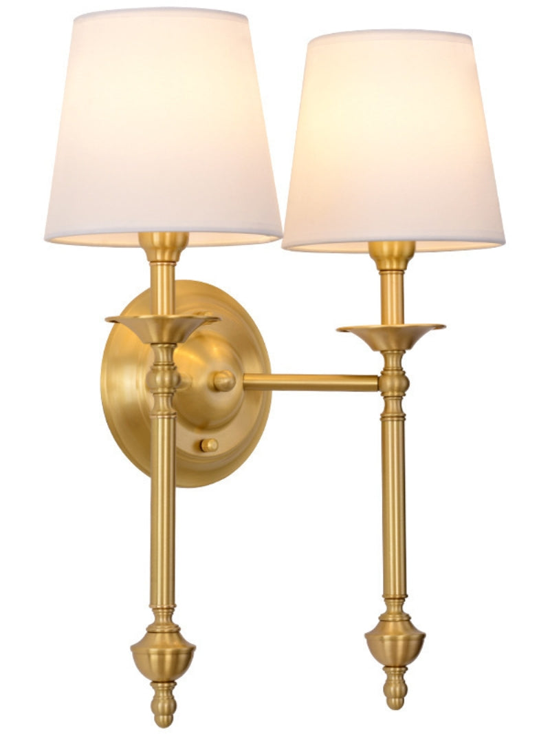 American Vintage Luxury Copper Wall Sconce