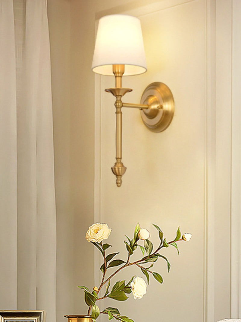 American Vintage Luxury Copper Wall Sconce