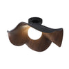 New Modern Simple Walnut Grain Ceiling Light