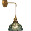 Retro Pastoral Geometric Pattern Wall Lamp