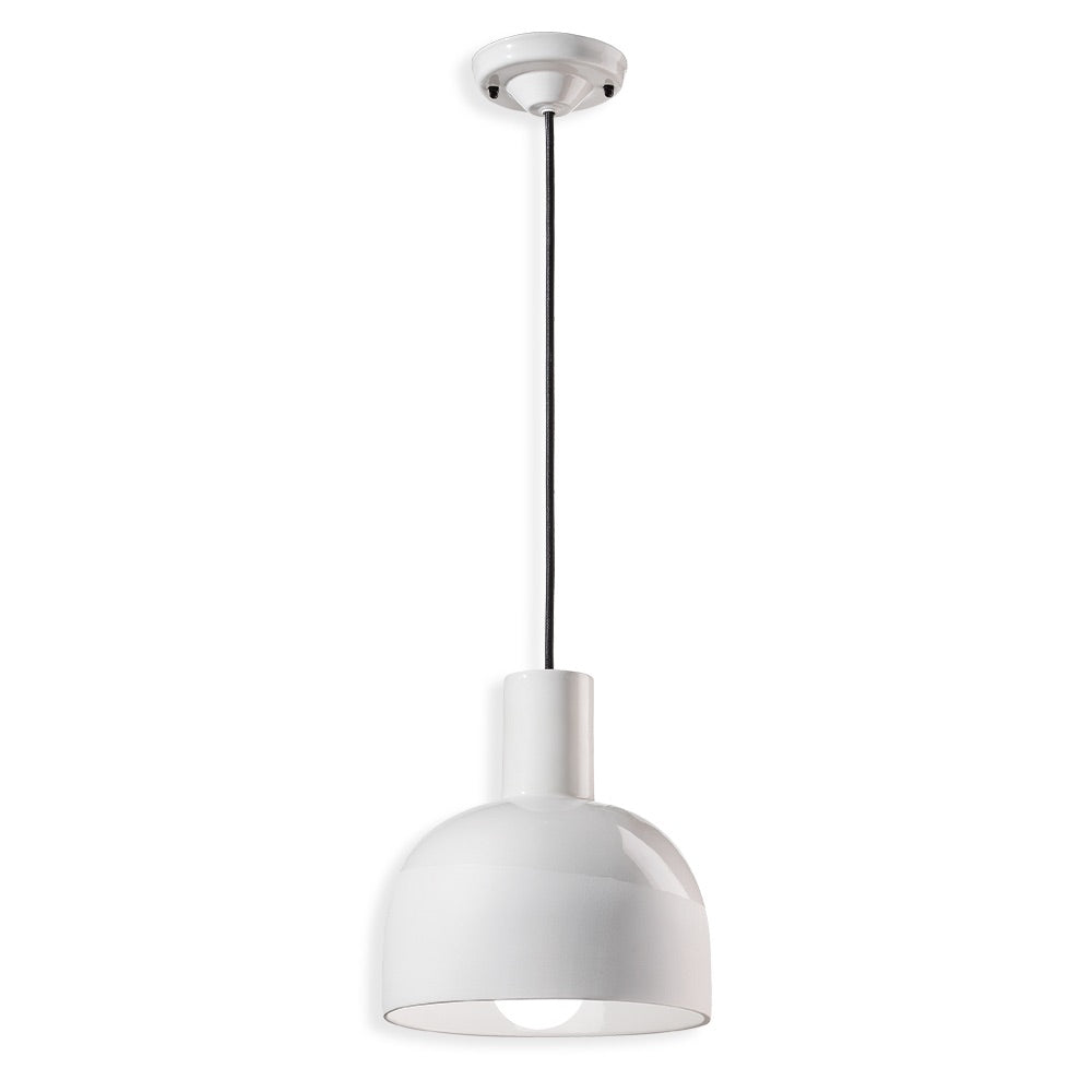 Modern Dome Shape Ceramic Pendant Light