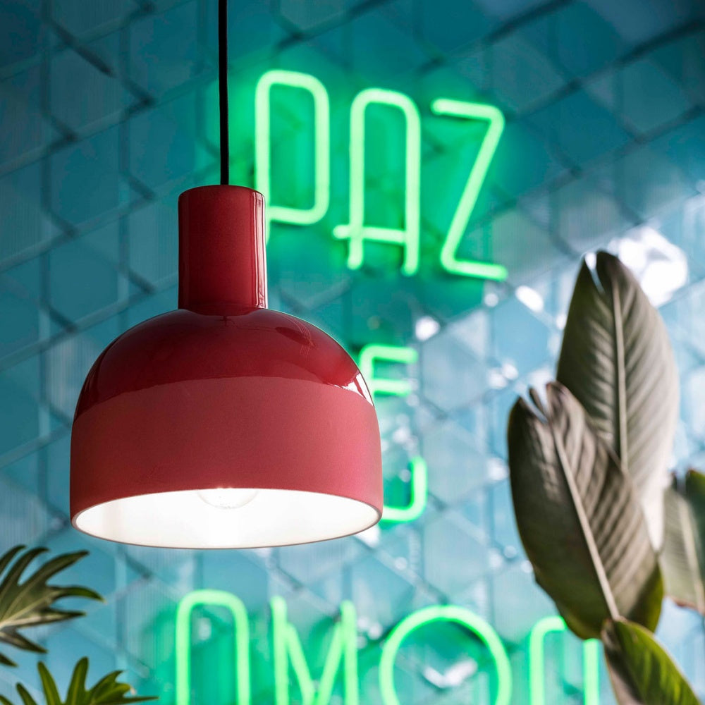 Modern Dome Shape Ceramic Pendant Light