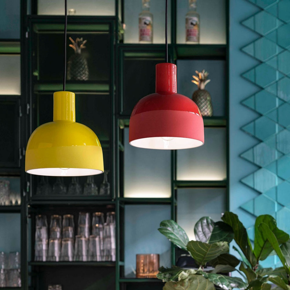 Modern Dome Shape Ceramic Pendant Light