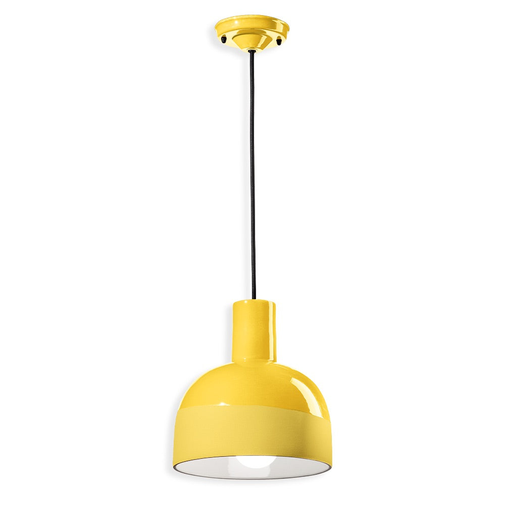 Modern Dome Shape Ceramic Pendant Light