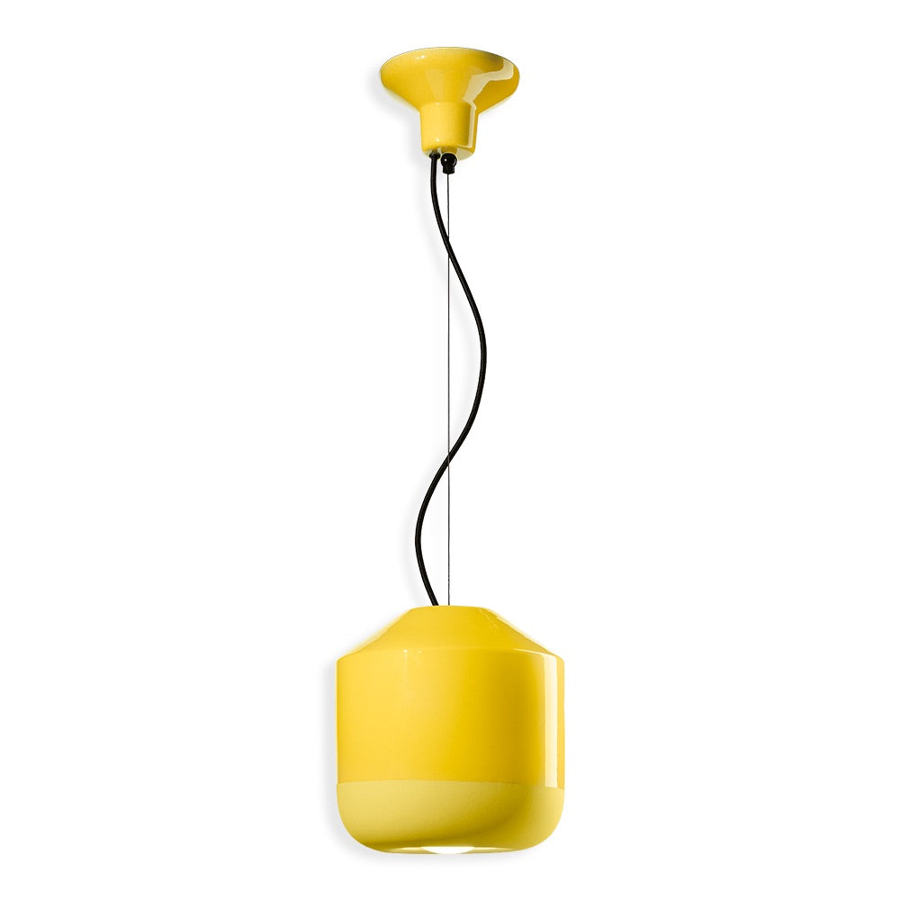 Minimalist Ceramic Hanging Light With Nature-Inspired Form
