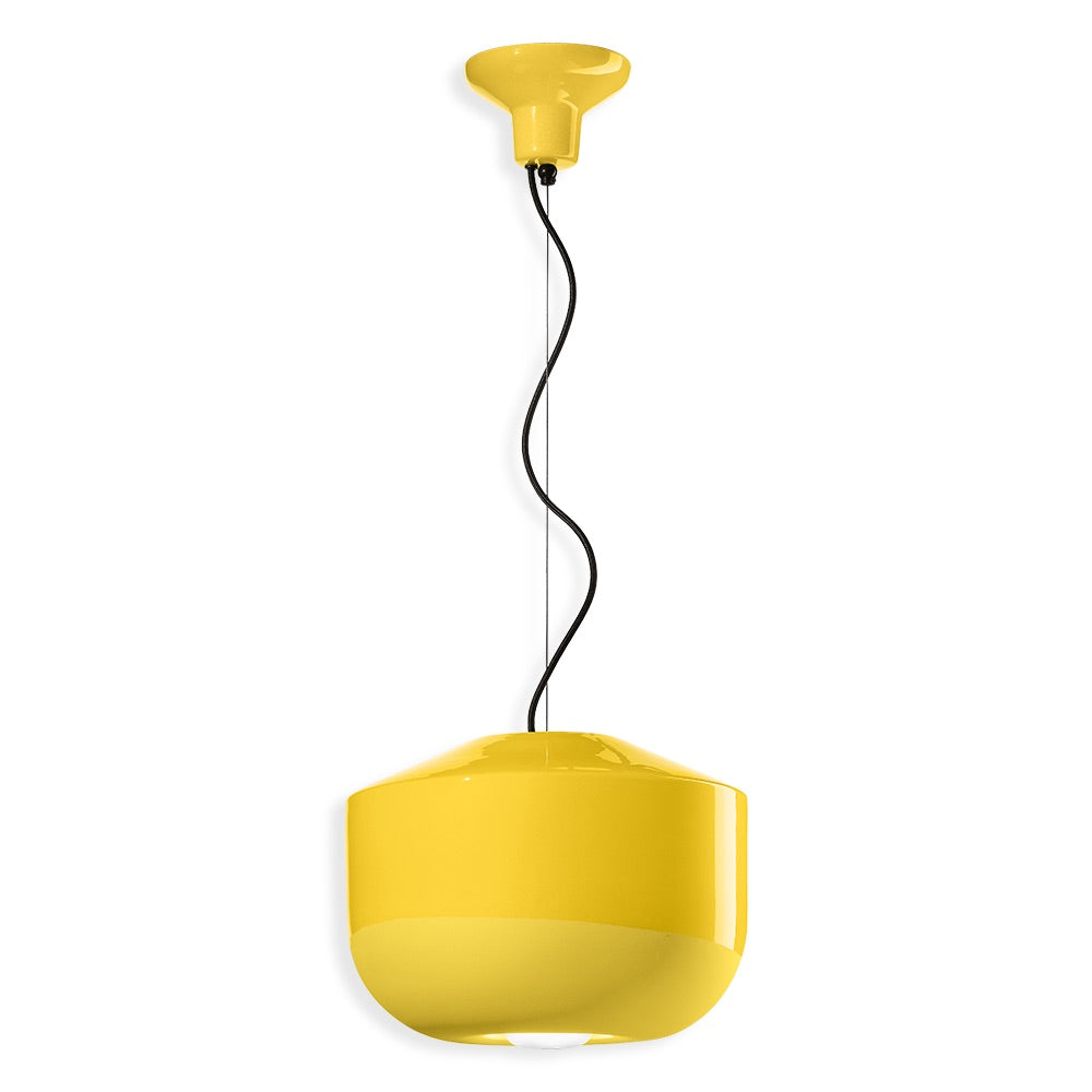 Minimalist Ceramic Hanging Light With Nature-Inspired Form