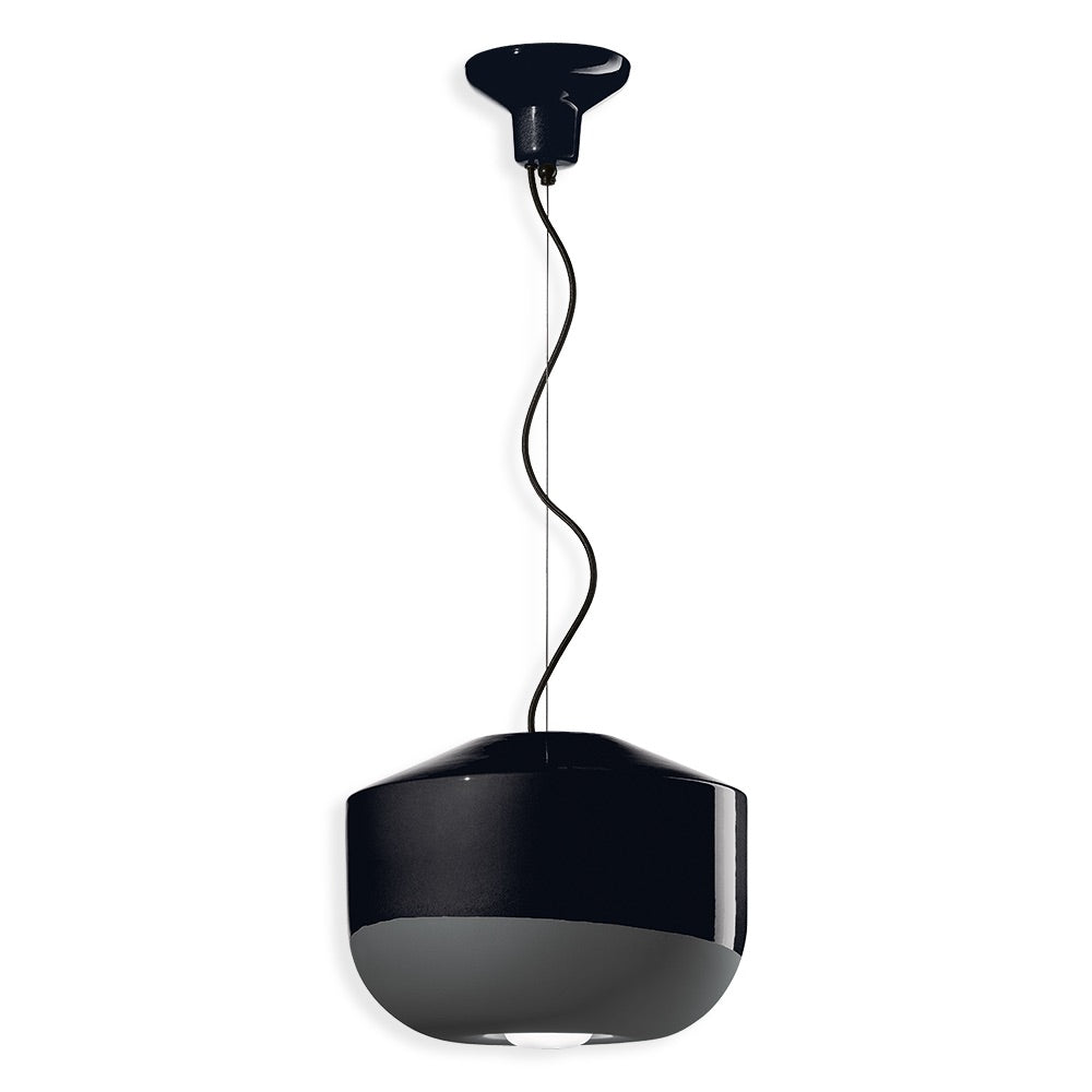 Minimalist Ceramic Hanging Light With Nature-Inspired Form