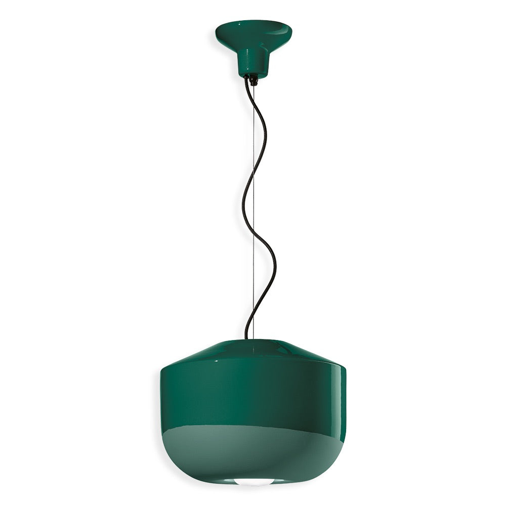 Minimalist Ceramic Hanging Light With Nature-Inspired Form