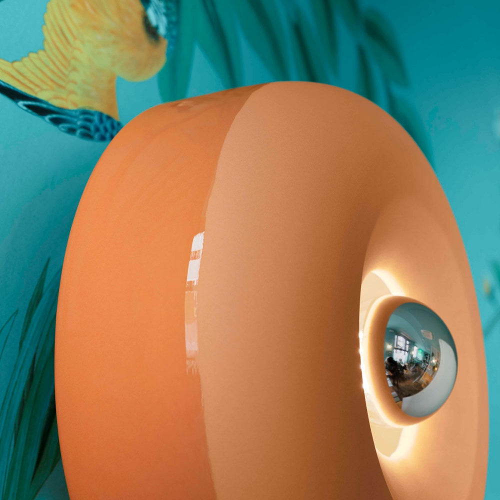 Elegant Flush Mount Light in Glossy and Matte Ceramic