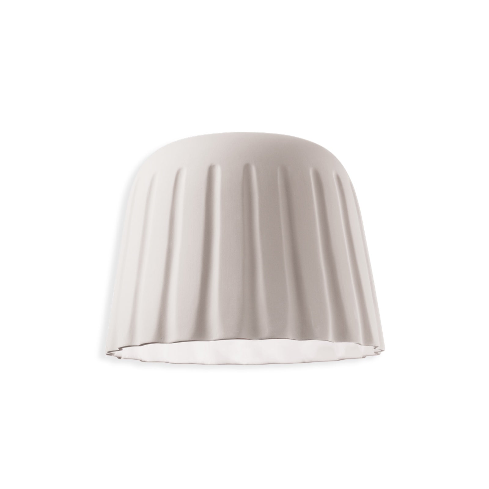 Elegant Ceramic Pudding Shape Ceiling Light Fixture