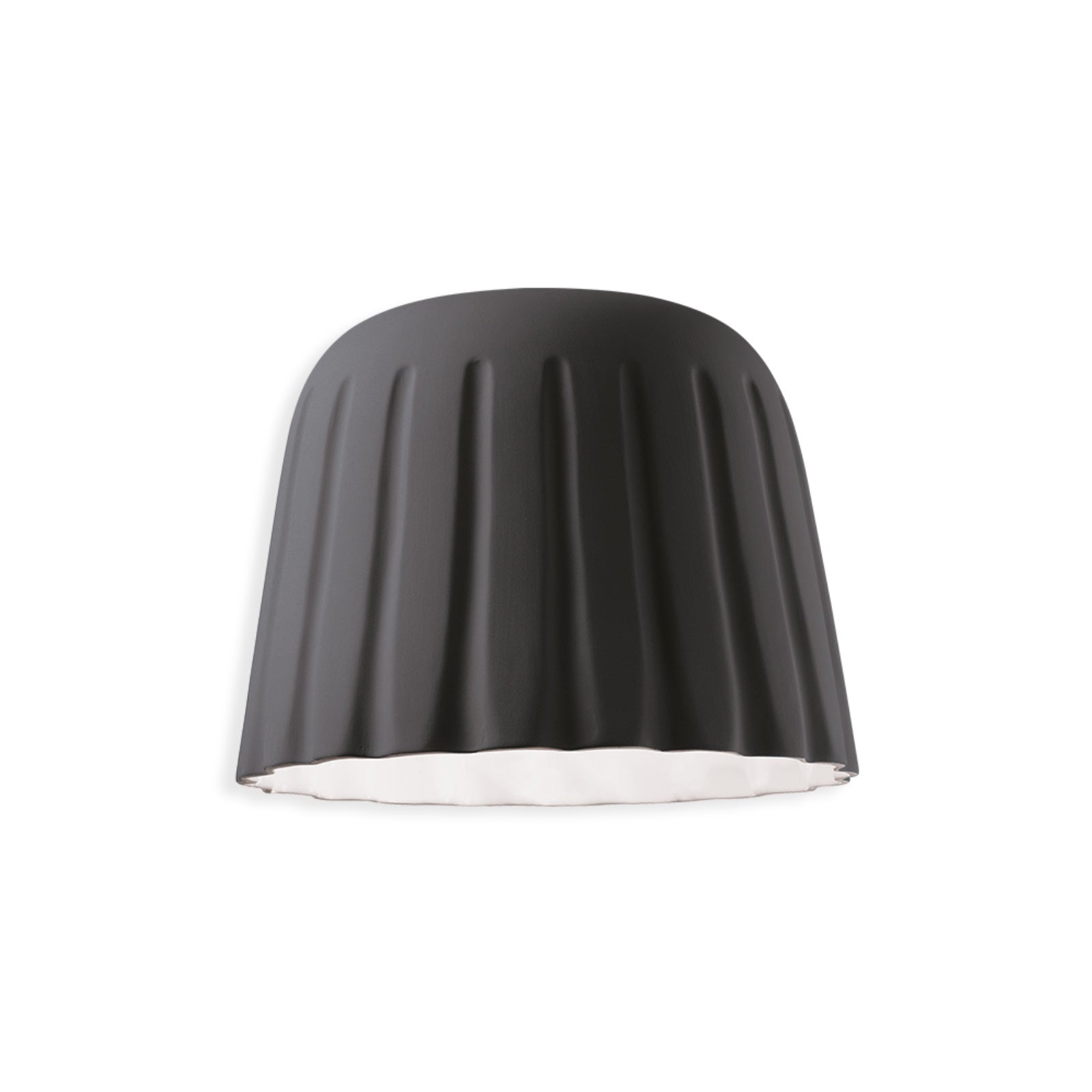 Elegant Ceramic Pudding Shape Ceiling Light Fixture