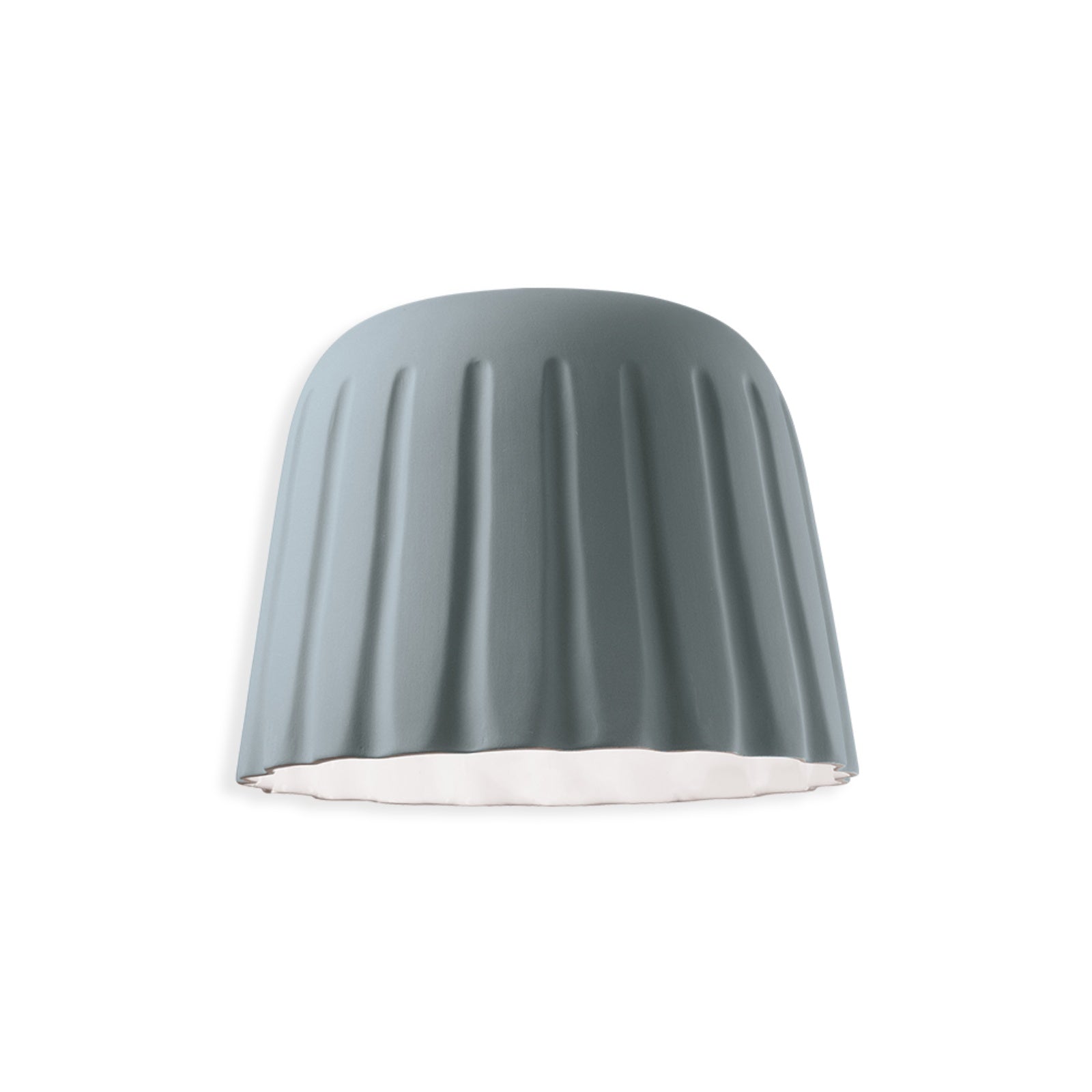 Elegant Ceramic Pudding Shape Ceiling Light Fixture