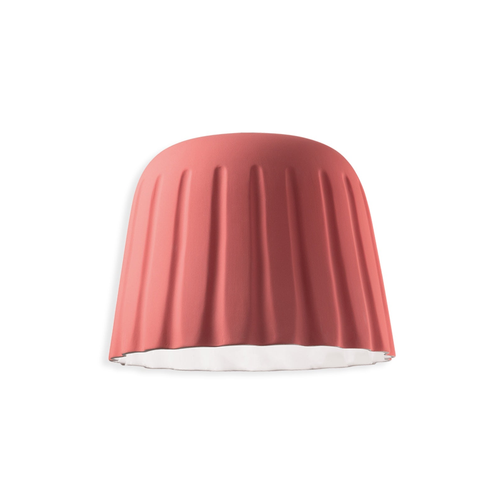 Elegant Ceramic Pudding Shape Ceiling Light Fixture