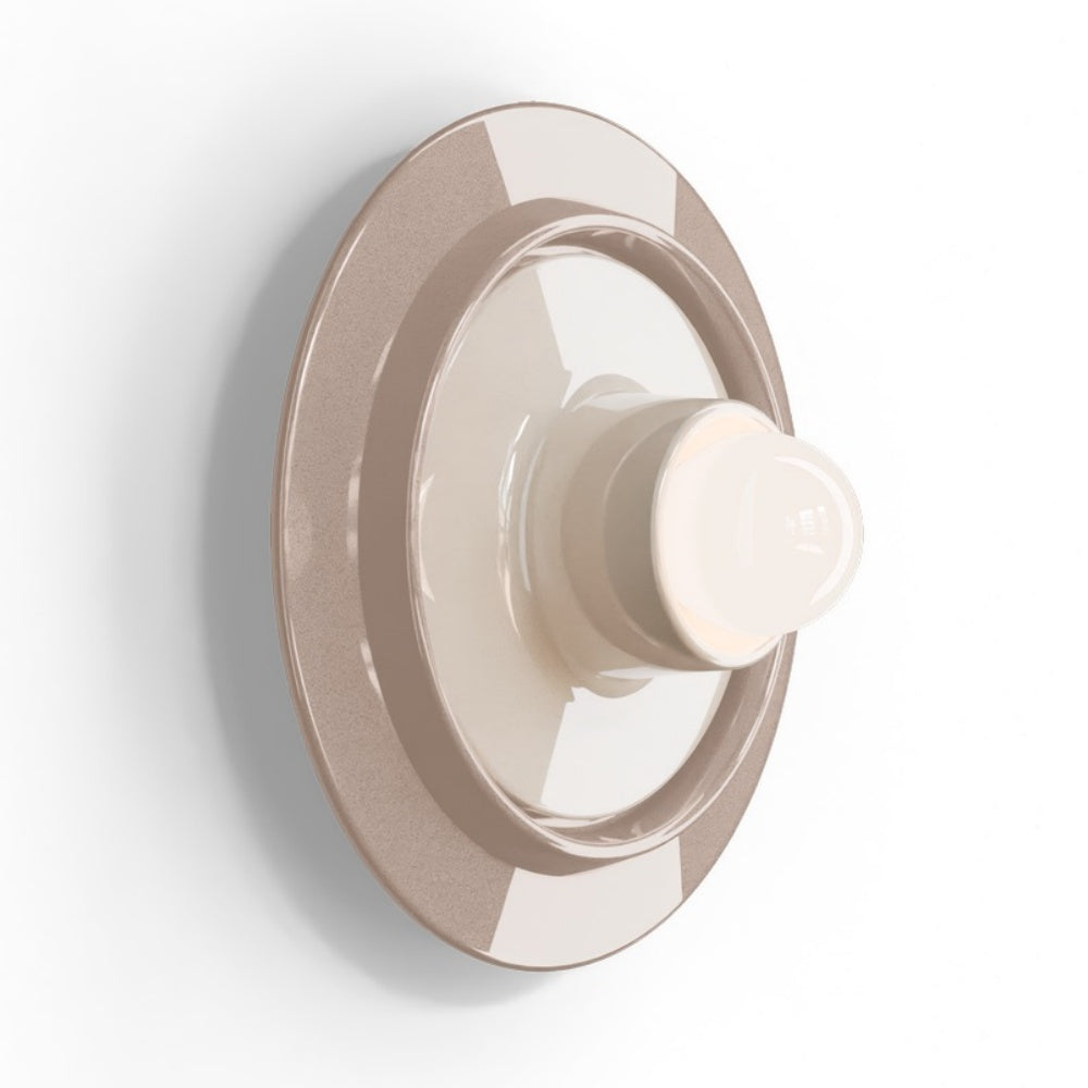 Architectural Ceramic Wall Light – Modern Concentric Form