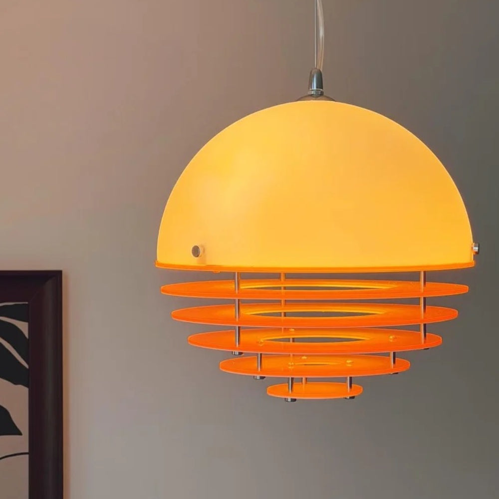 Modern Sunset Pendant – Orange & Blue Mood Light For Any Room