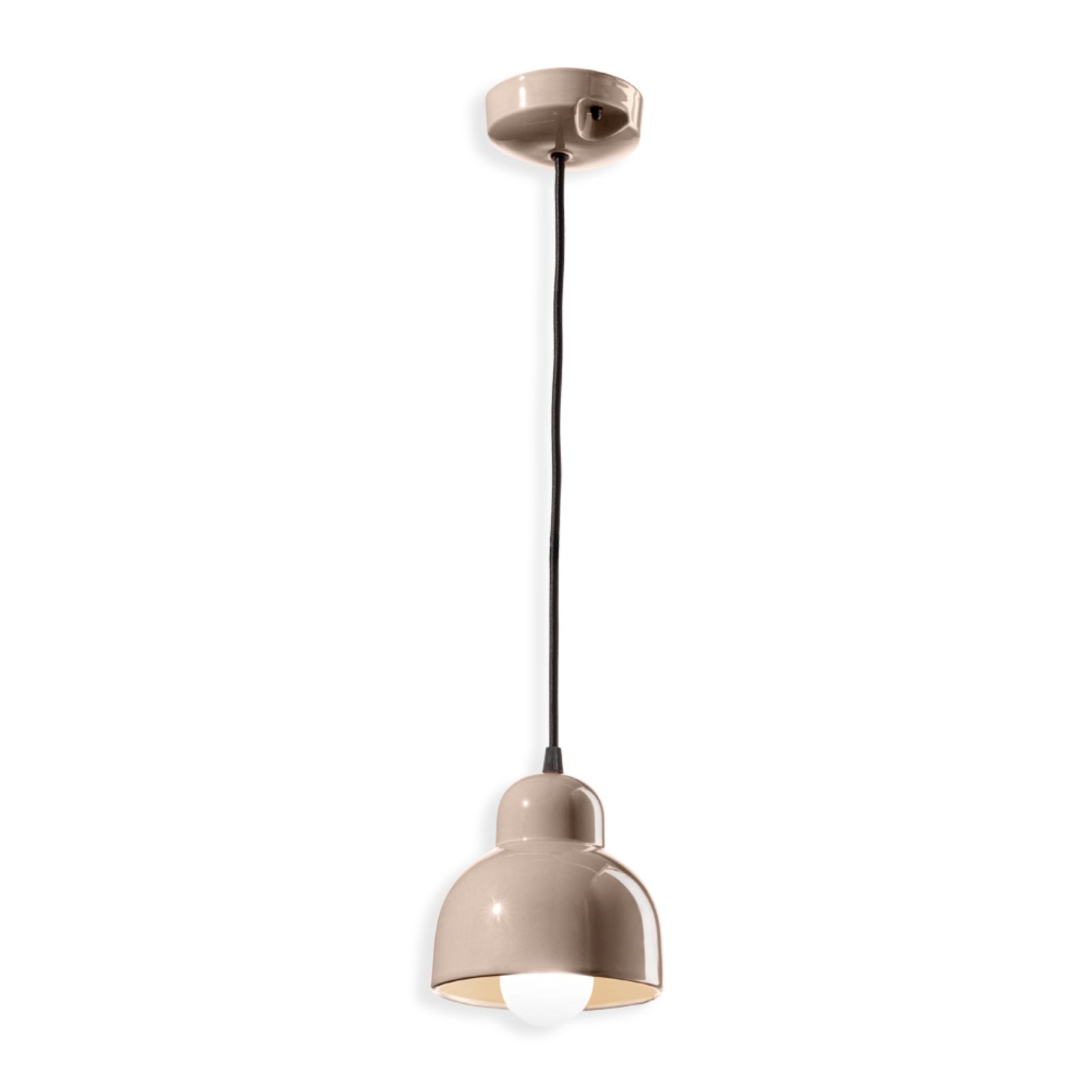 Ceramic Pendant Light With Glass Detail - 6 Elegant Options