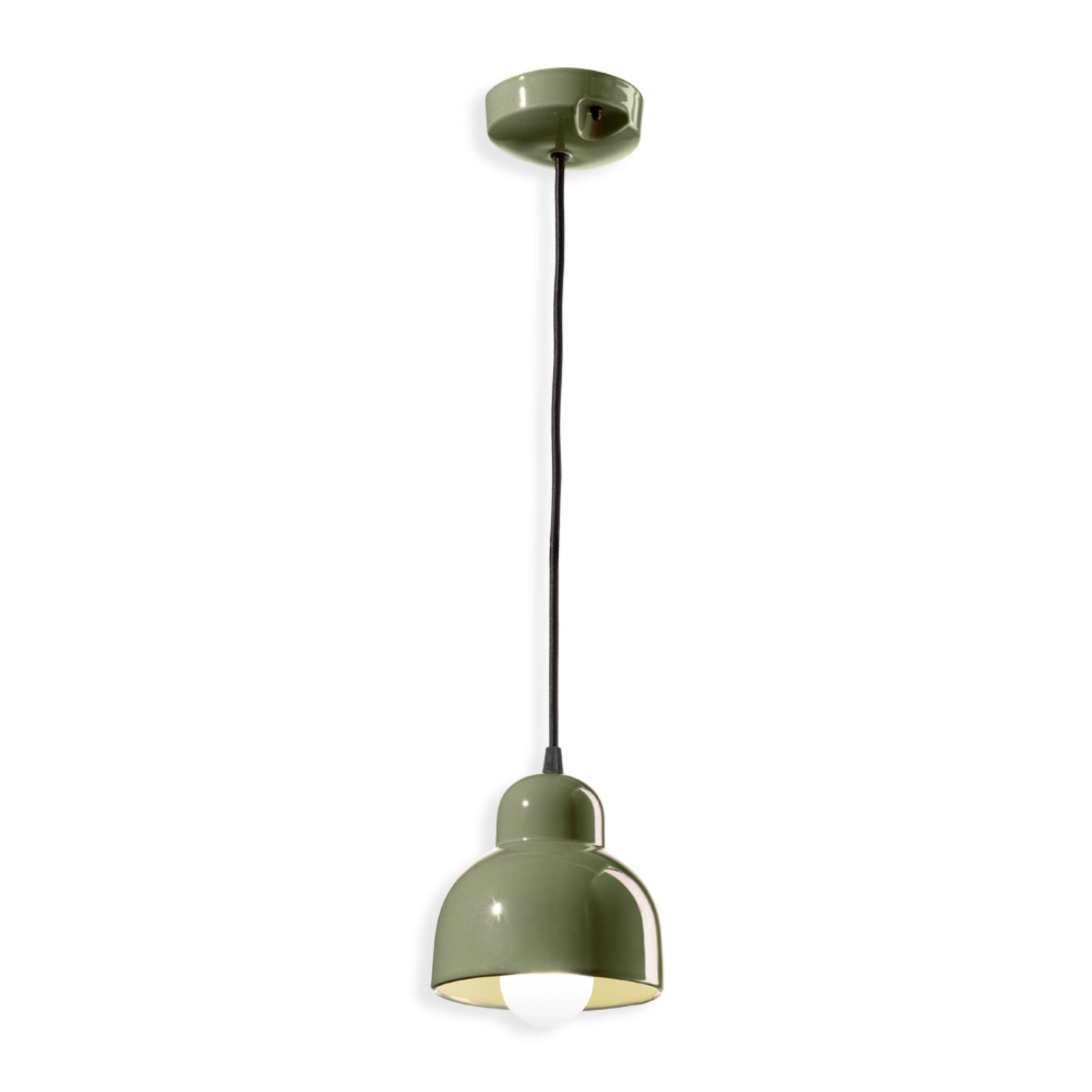 Ceramic Pendant Light With Glass Detail - 6 Elegant Options