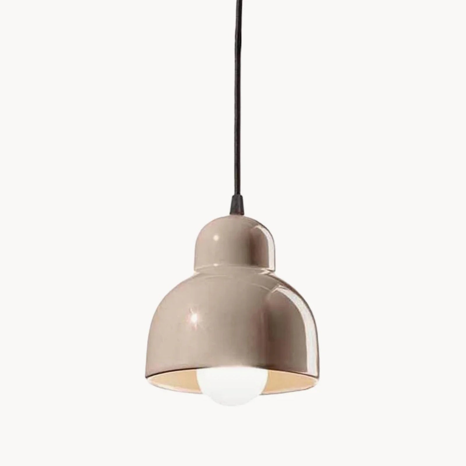 Ceramic Pendant Light With Glass Detail - 6 Elegant Options