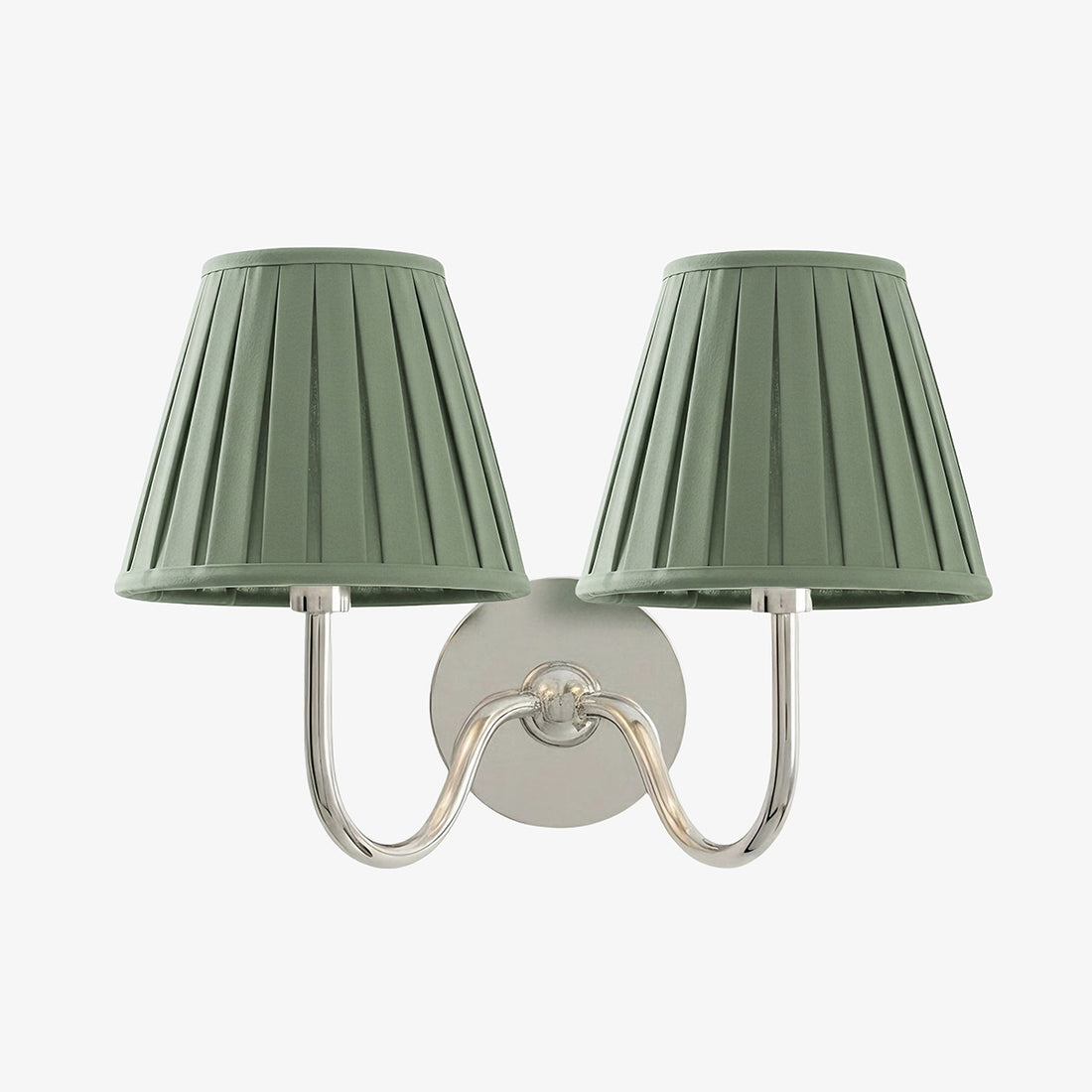 Luvora Vintage Pleated Shade Wall Lamp - Modern Brass Linen Wall Lighting