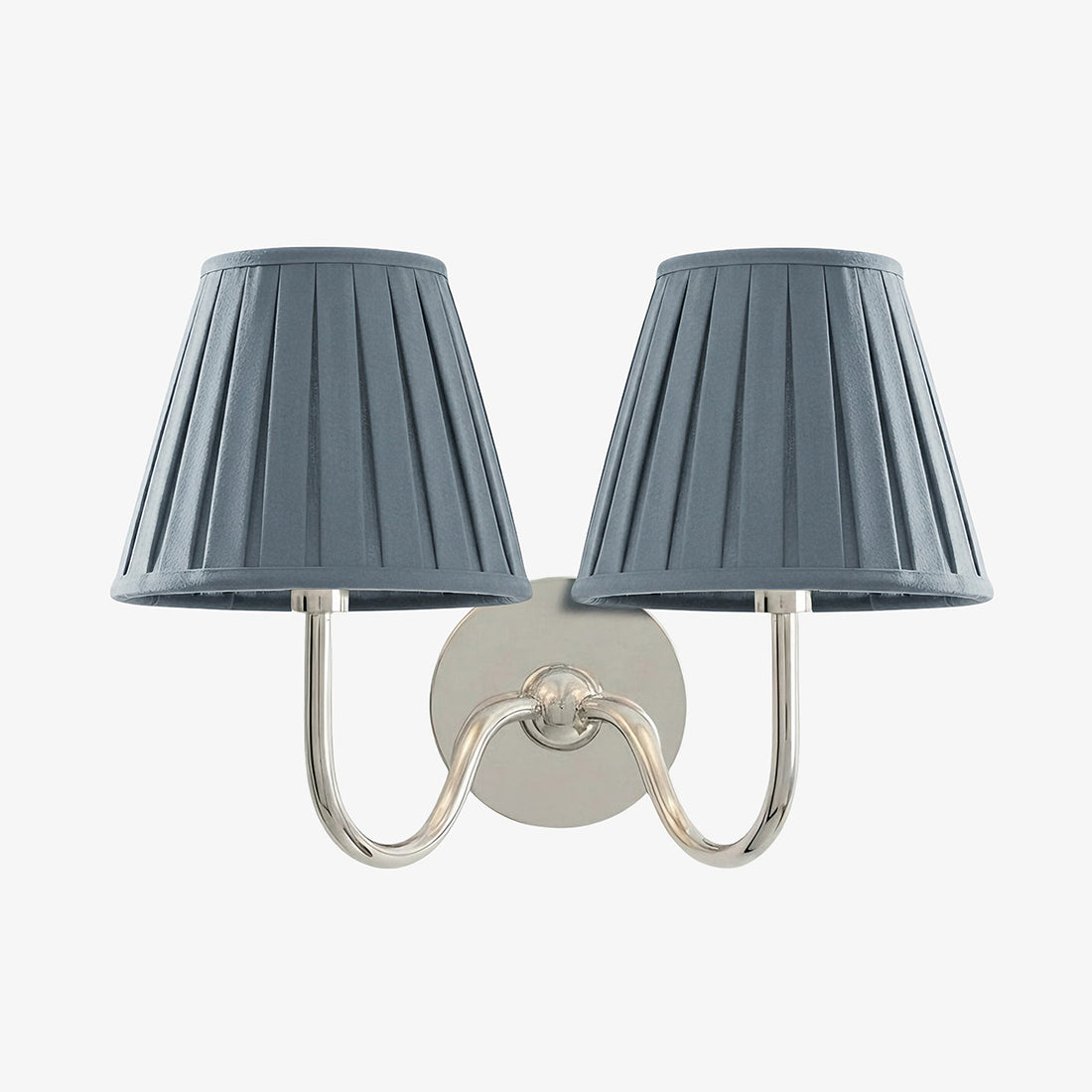 Luvora Vintage Pleated Shade Wall Lamp - Modern Brass Linen Wall Lighting