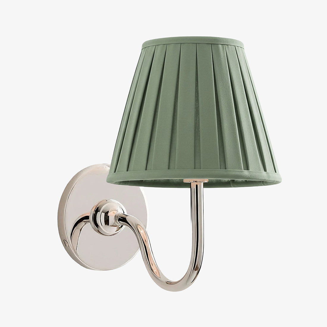 Luvora Vintage Pleated Shade Wall Lamp - Modern Brass Linen Wall Lighting