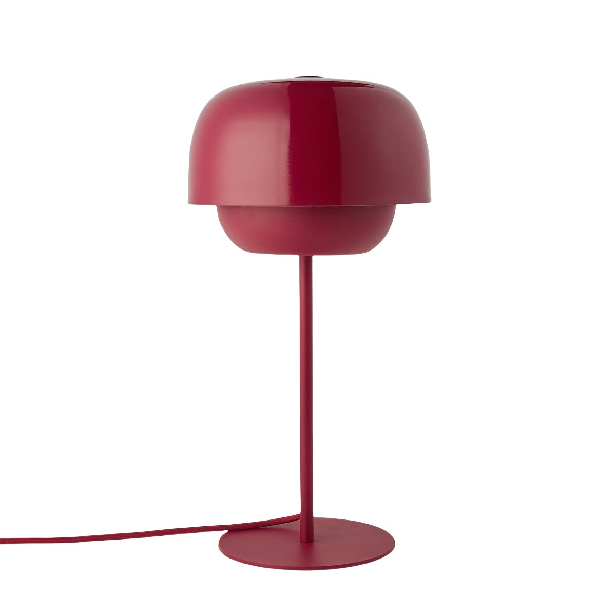 Nordic Mushroom Glass Table Lamp – Stained Glass Bedside Light