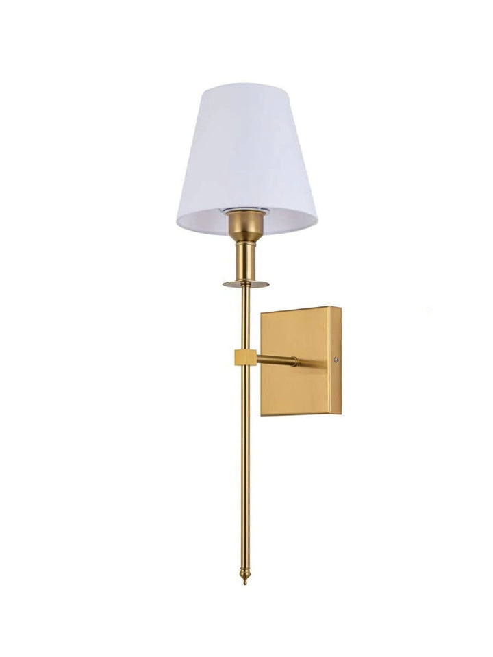 Classic Fabric Shade Battery Wireless Wall Sconce