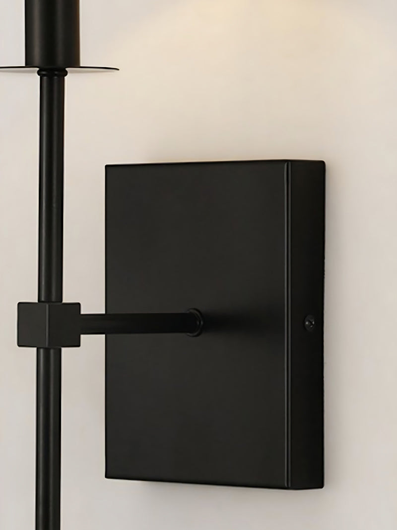 Classic Fabric Shade Battery Wireless Wall Sconce