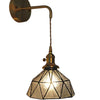 Retro Pastoral Geometric Pattern Wall Lamp