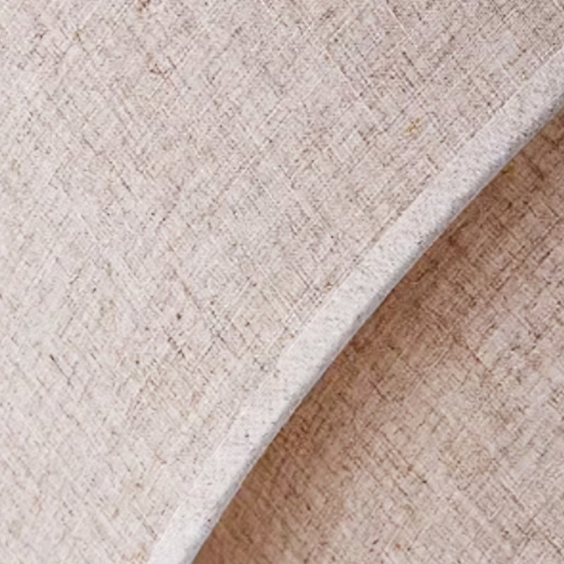 Double Fabric Drum Linen Pendant Lamp – Rustic Light for Dining Room