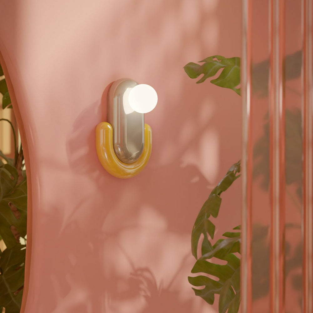 Unique Wall Light With Soft Colorful Design