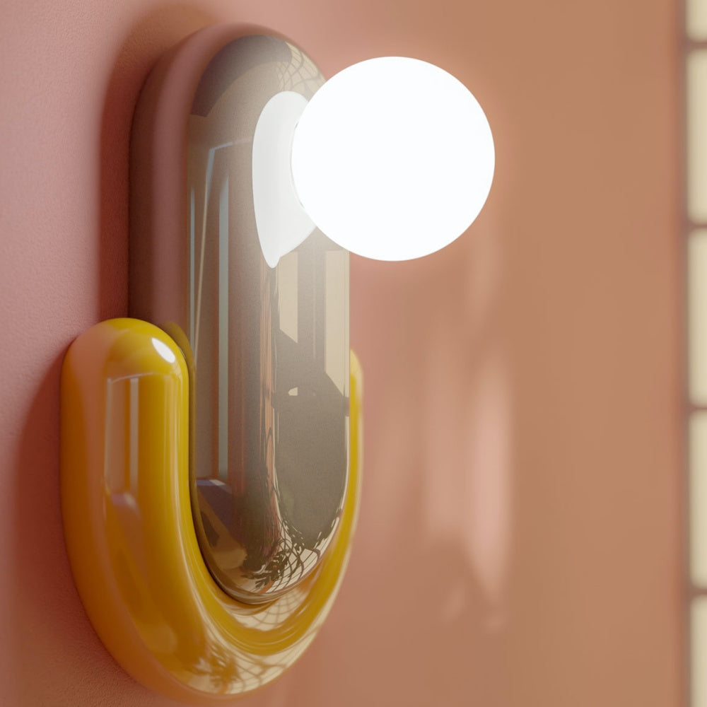 Unique Wall Light With Soft Colorful Design