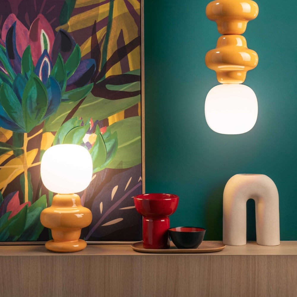 Ceramic Table Lamp With Modernist Inspiration
