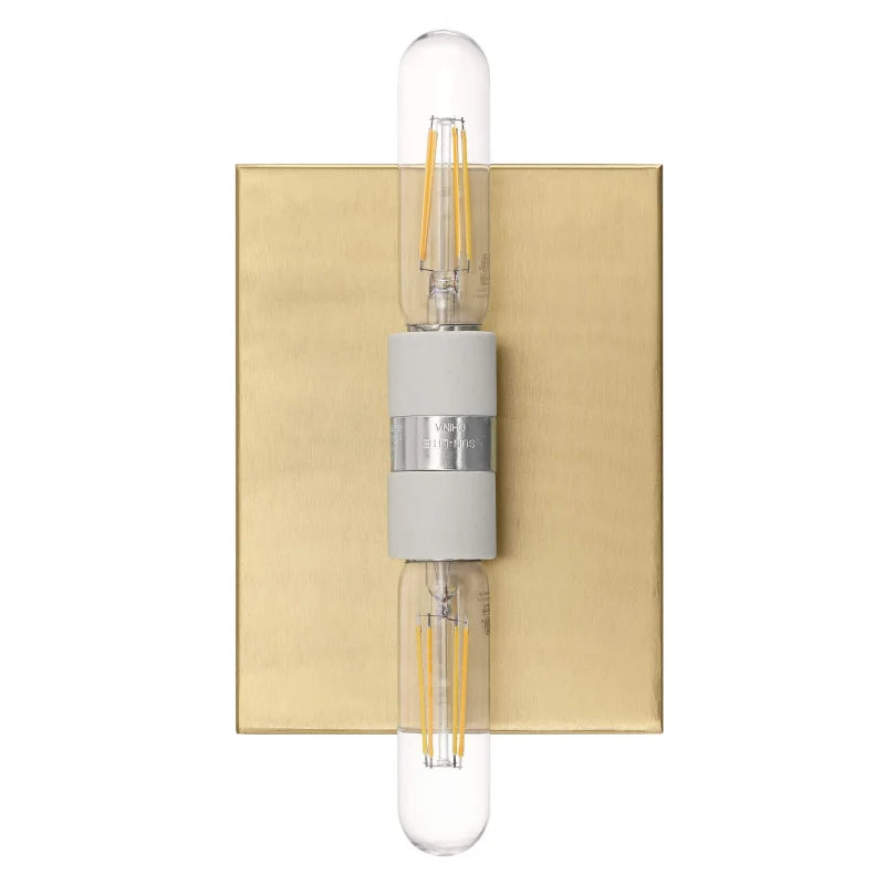 Freya Nordic Minimalist Linen Cylindrical Wall Light for Bedroom and Hallway