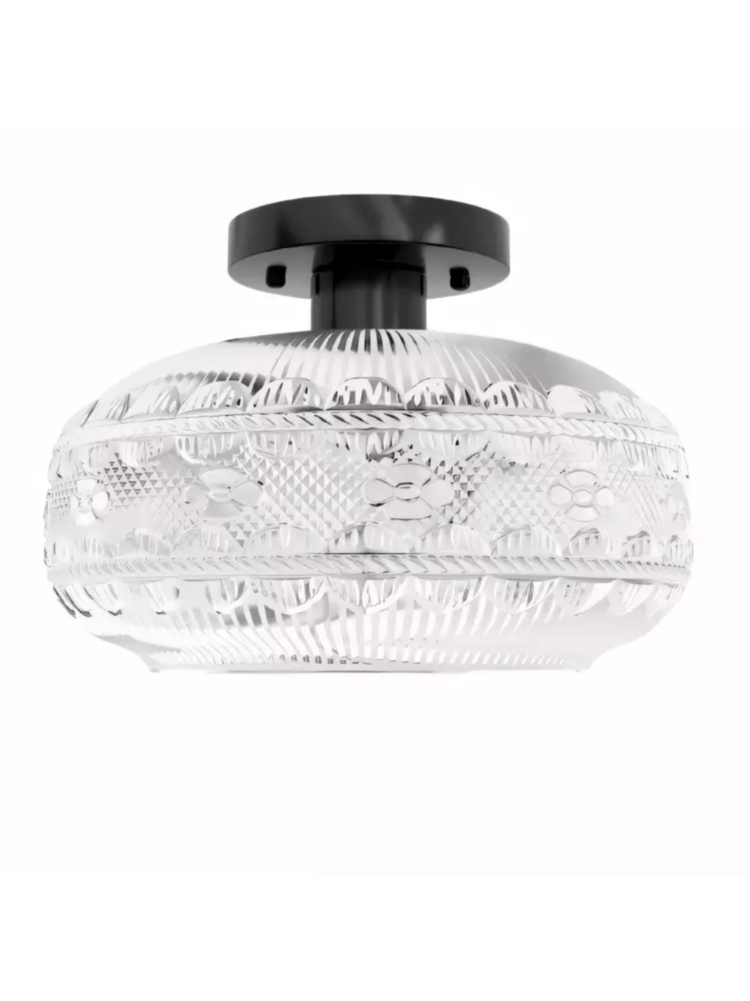Contemporary Minimalist Glass Ceiling Light