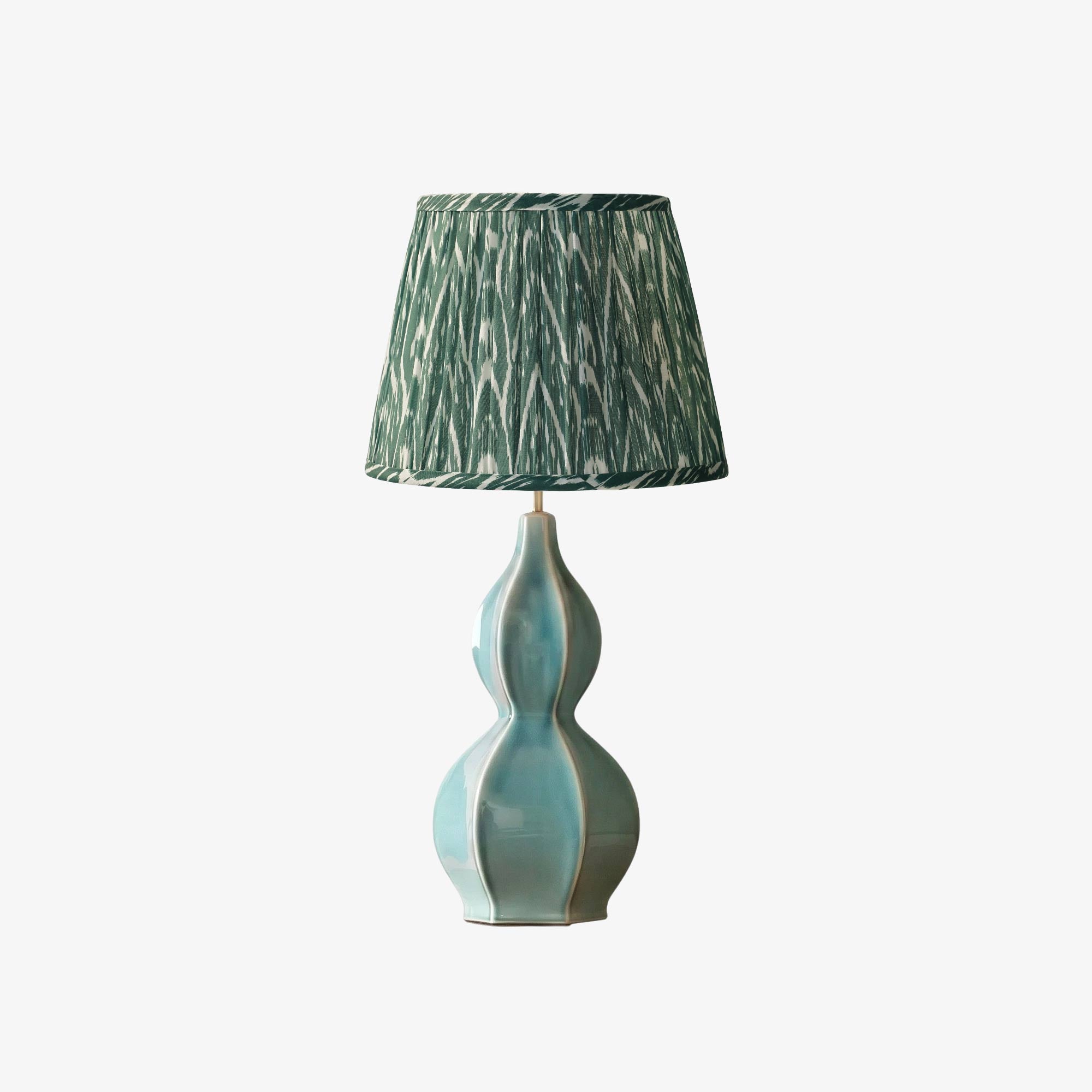 Thalune Table Lamp in Seaweed Ceramic - Sculptural Coastal Glow for Bedrooms and Living Rooms
