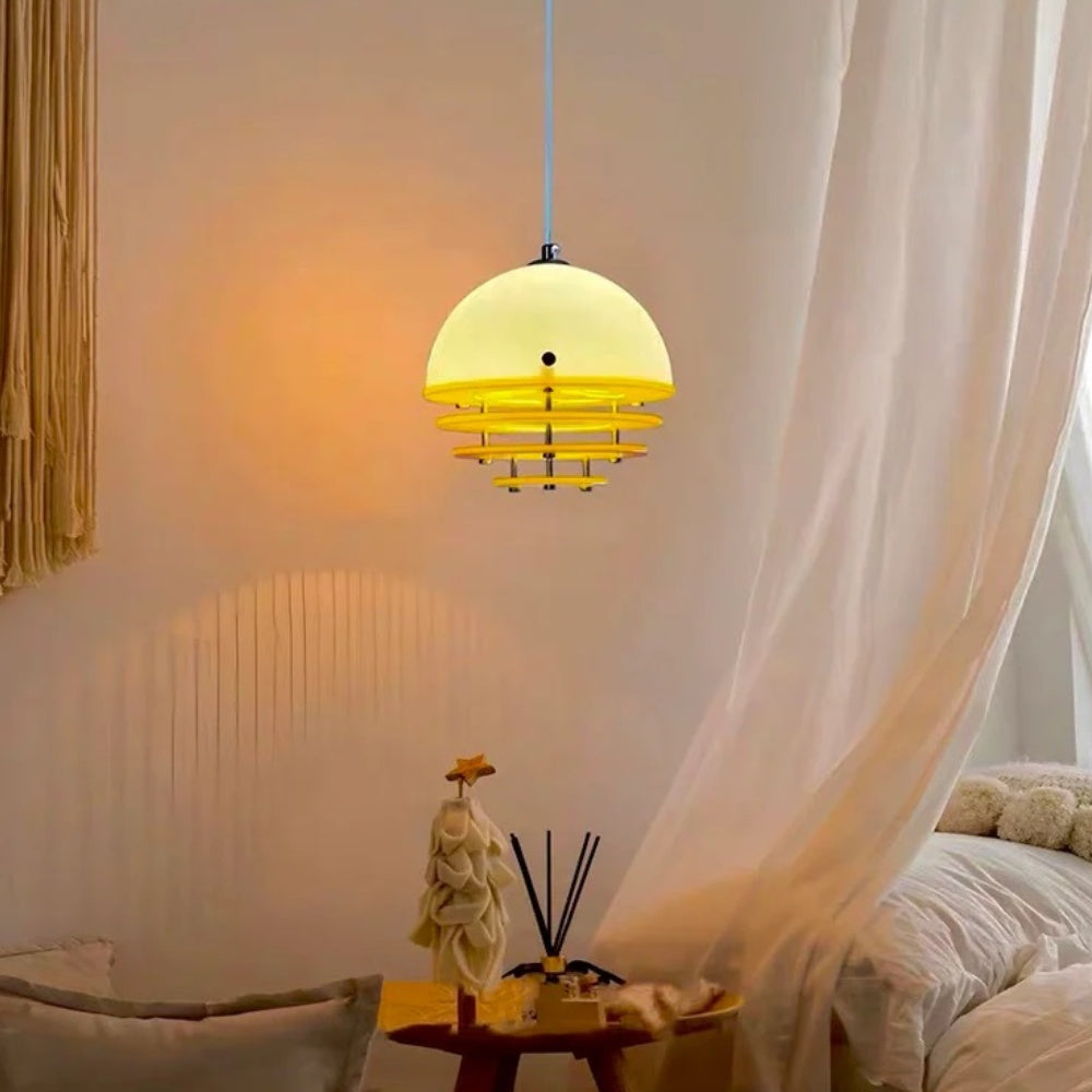 Modern Sunset Pendant – Orange & Blue Mood Light For Any Room