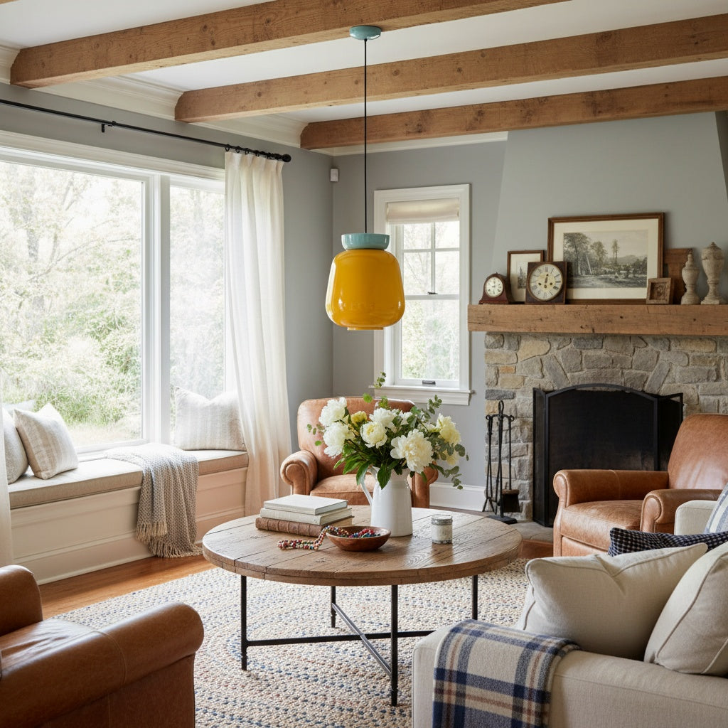 Fiesta Colorful Bowl Shaped Nordic Ceramic Pendant Lamp