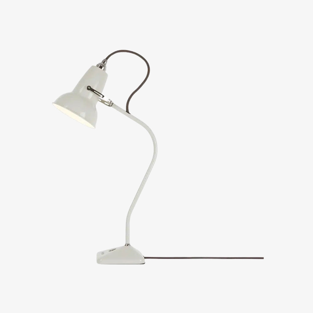 Original 1227 Vintage Style Compact Table Lamp with Metal Base for Home Accent
