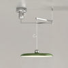 Minimalist Adjustable Lola Swing Arm Disc Flying Saucer Pendant Light For Dining Room