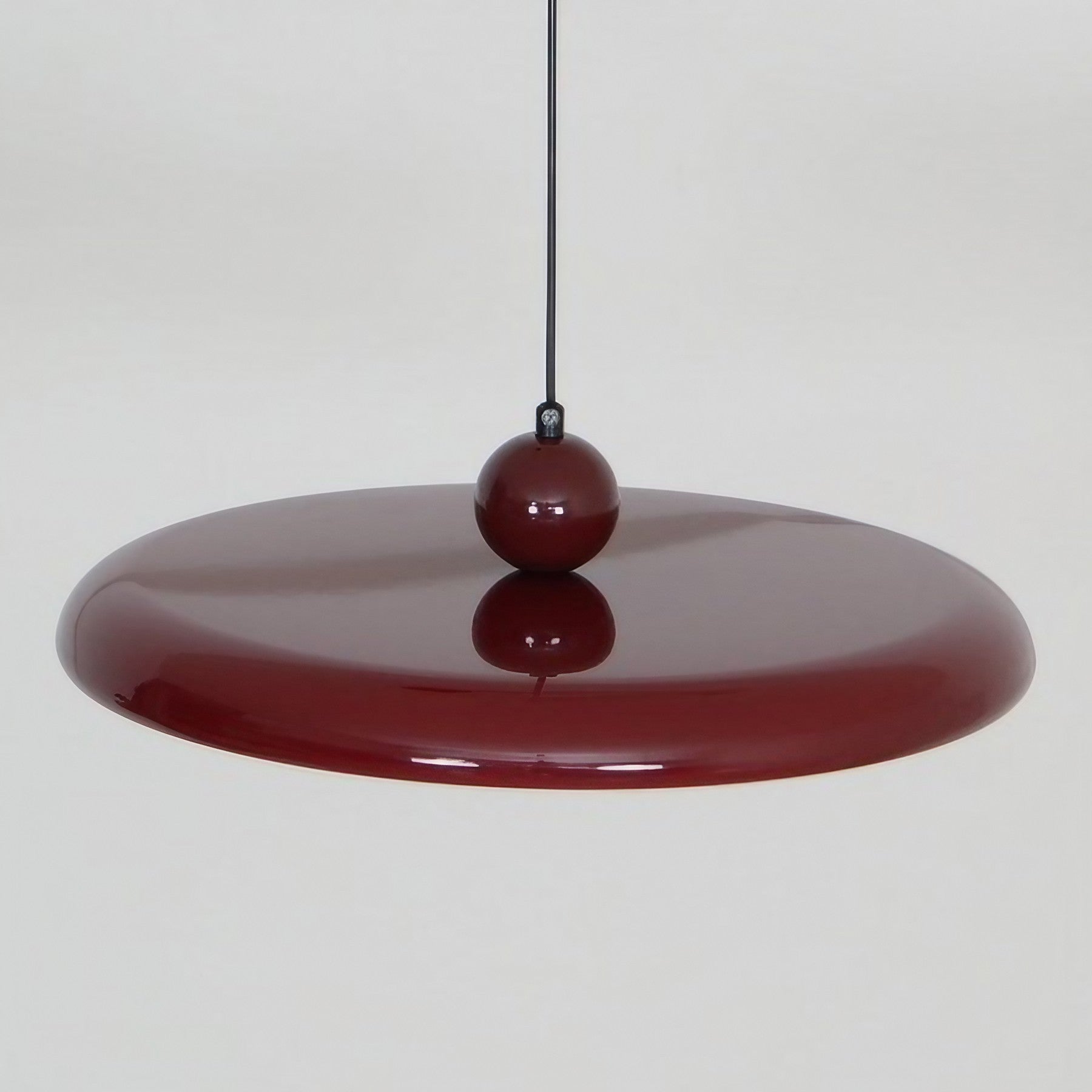 Minimalist Adjustable Lola Swing Arm Disc Flying Saucer Pendant Light For Dining Room