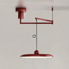 Minimalist Adjustable Lola Swing Arm Disc Flying Saucer Pendant Light For Dining Room