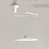 Minimalist Adjustable Lola Swing Arm Disc Flying Saucer Pendant Light For Dining Room