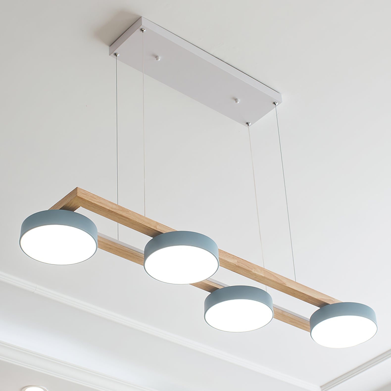 Modern Minimalist Bird 4-Light Pendant Light