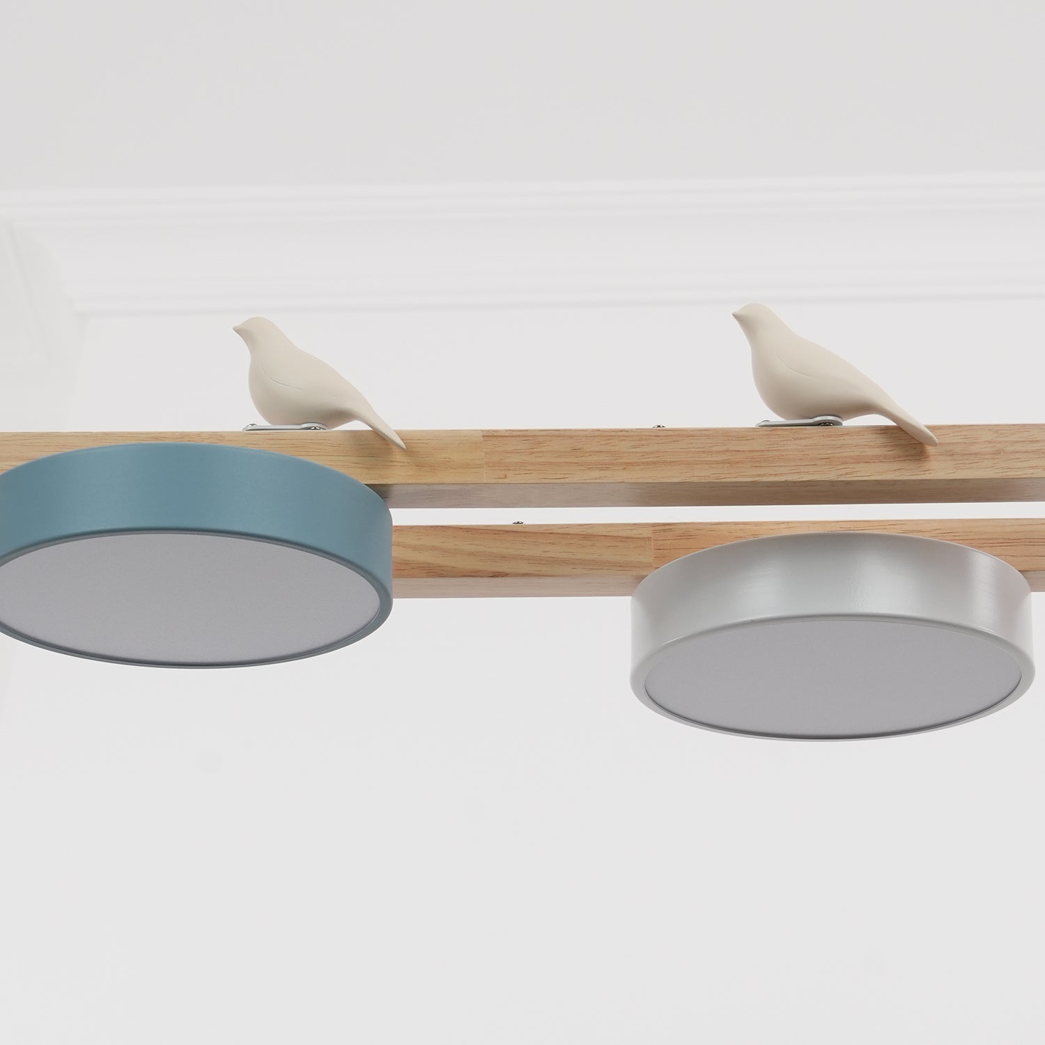 Modern Minimalist Bird 4-Light Pendant Light