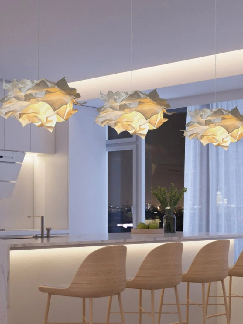 Modern Origami Art Cloud Pendant Light