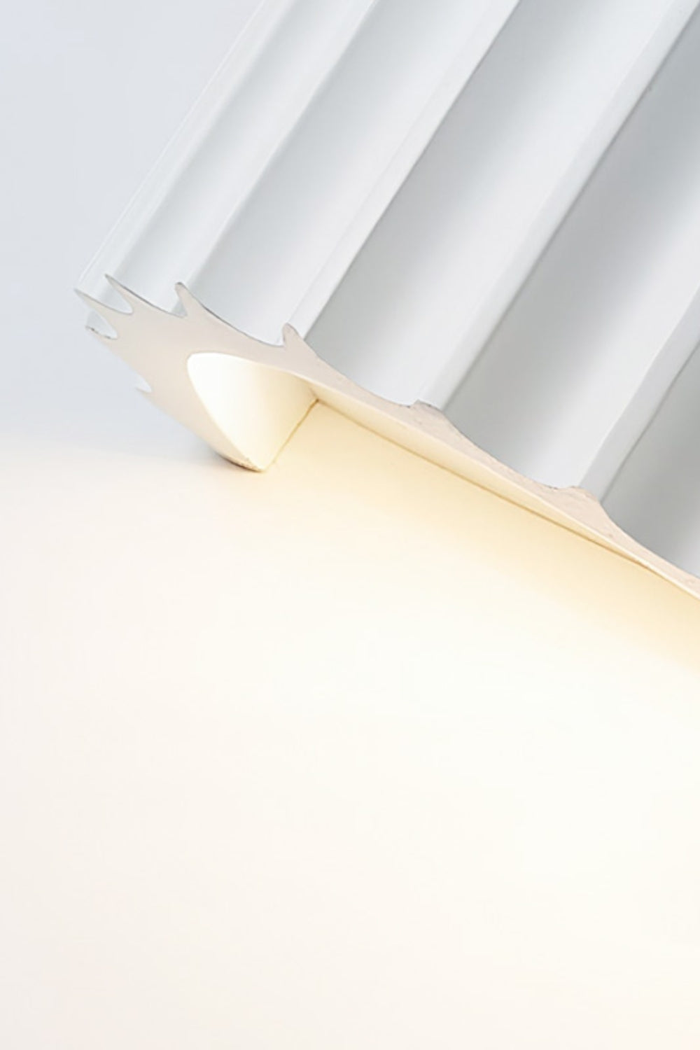 Modern Ribbed Resin Fluted Wall Lamp