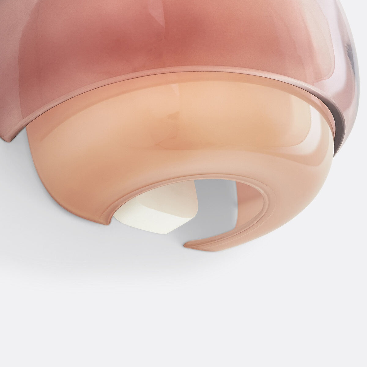 Mushroom Macaron Wall Lamp – Colored Glass Sconce for Bedroom