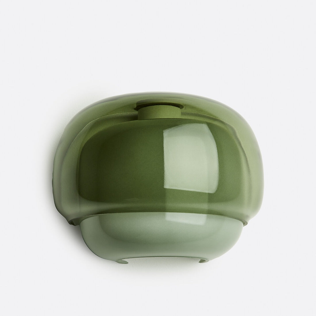 Mushroom Macaron Wall Lamp – Colored Glass Sconce for Bedroom